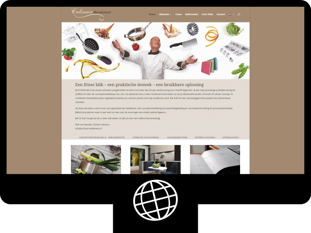 Culinair Rendement — website