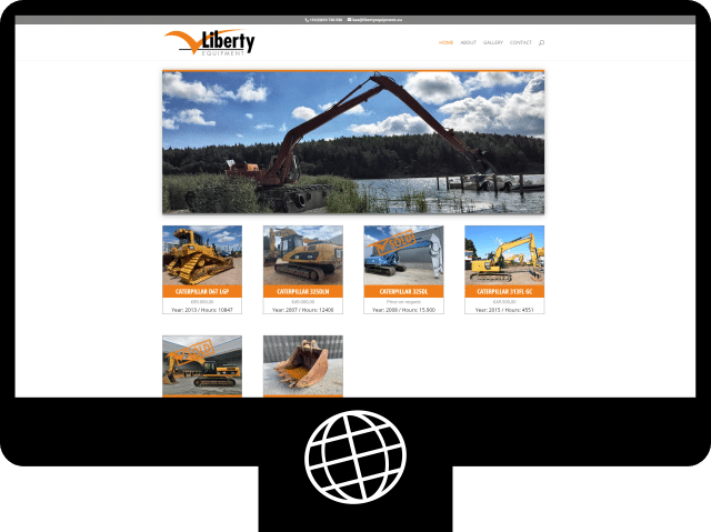 Liberty Equipment — website