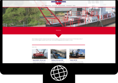 Dekker Dredging — website