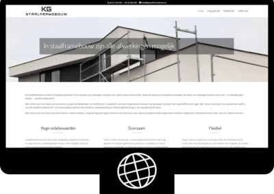 KG Staalframebouw — website