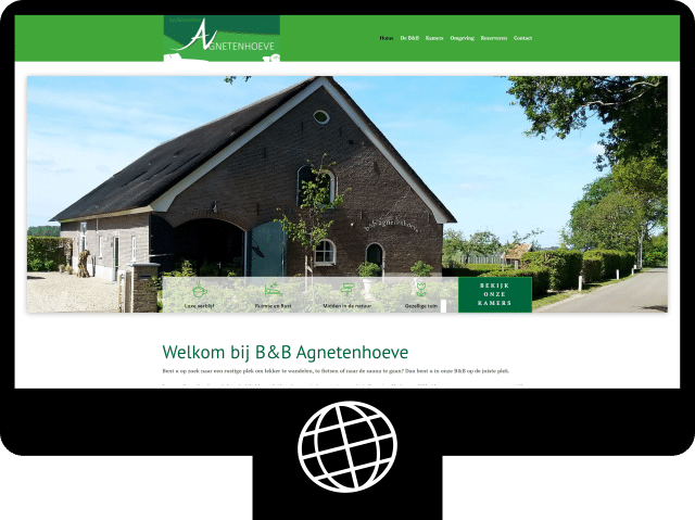 B&B Agnetenhoeve — website