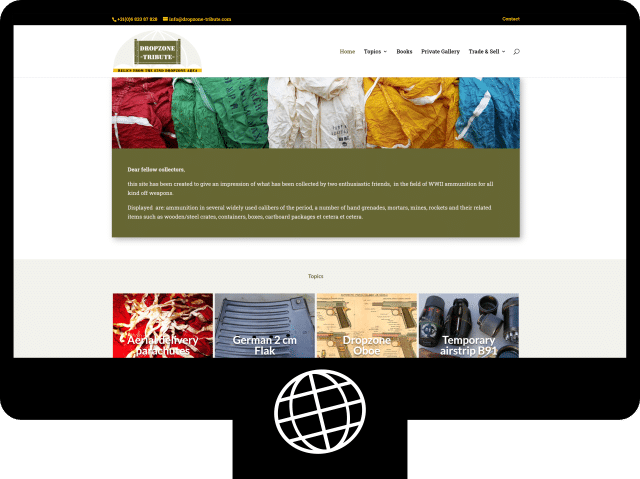 Dropzone Tribute — webshop