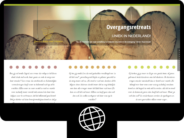 Overgangsretreats — website